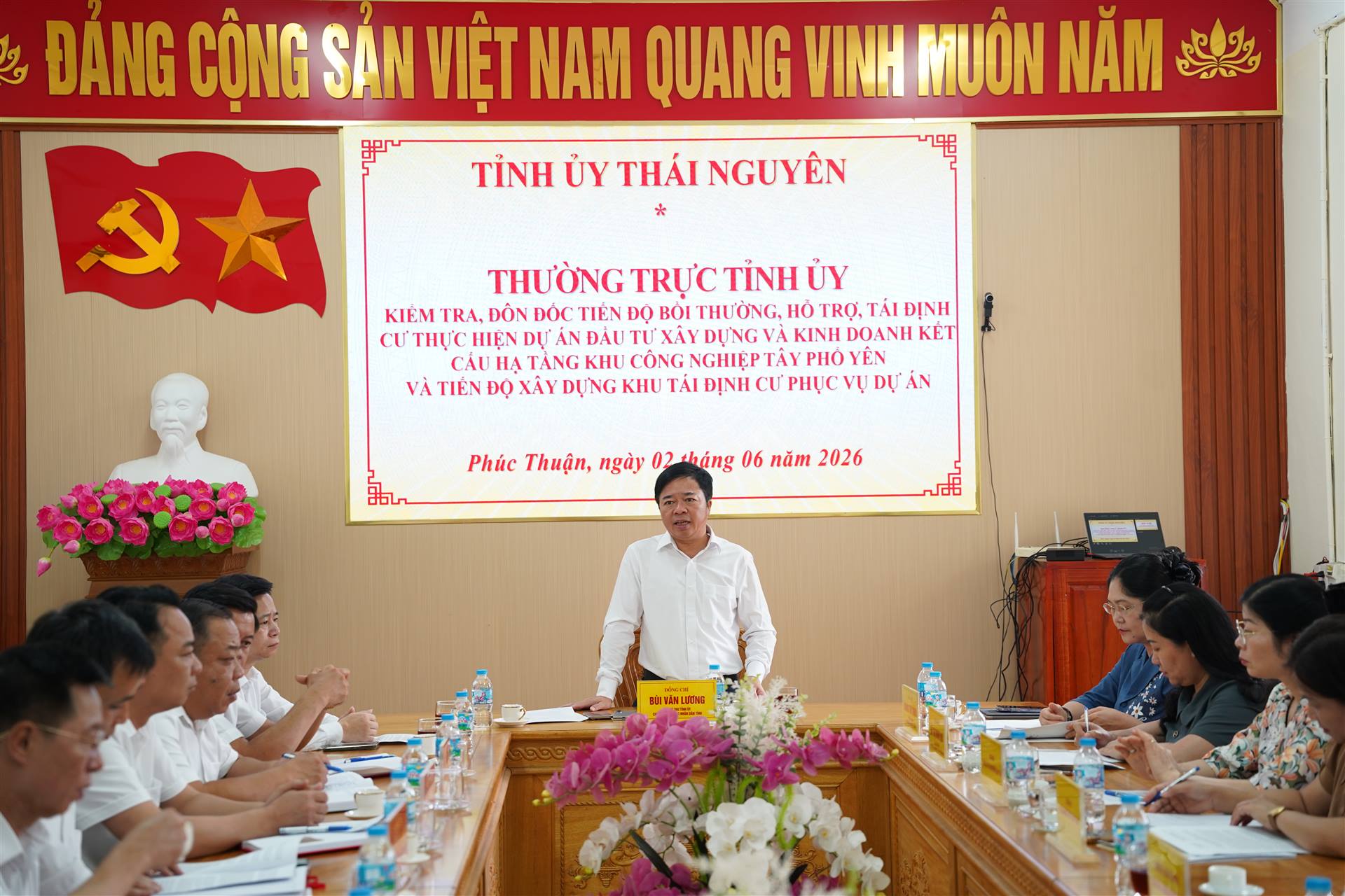 KCN TÂY PHỔ YÊN ĐẨY NHANH GIẢI PHÓNG MẶT BẰNG