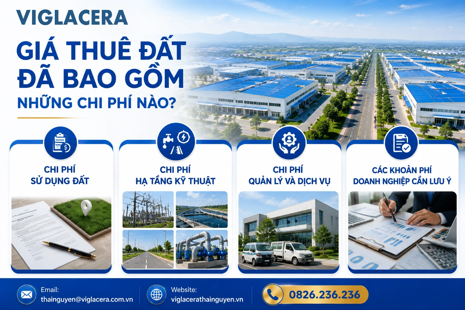 Giá thuê đất đã bao gồm những chi phí nào